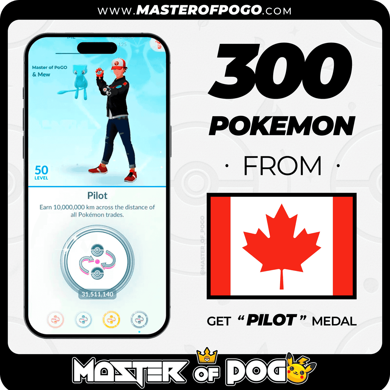 Canada - 300 PKM