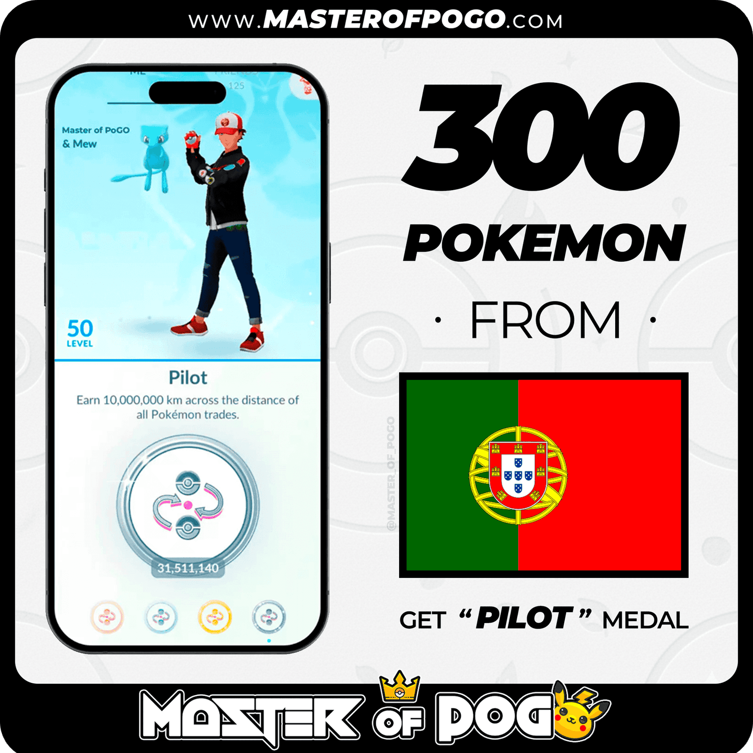 Portugal - 300 PKM