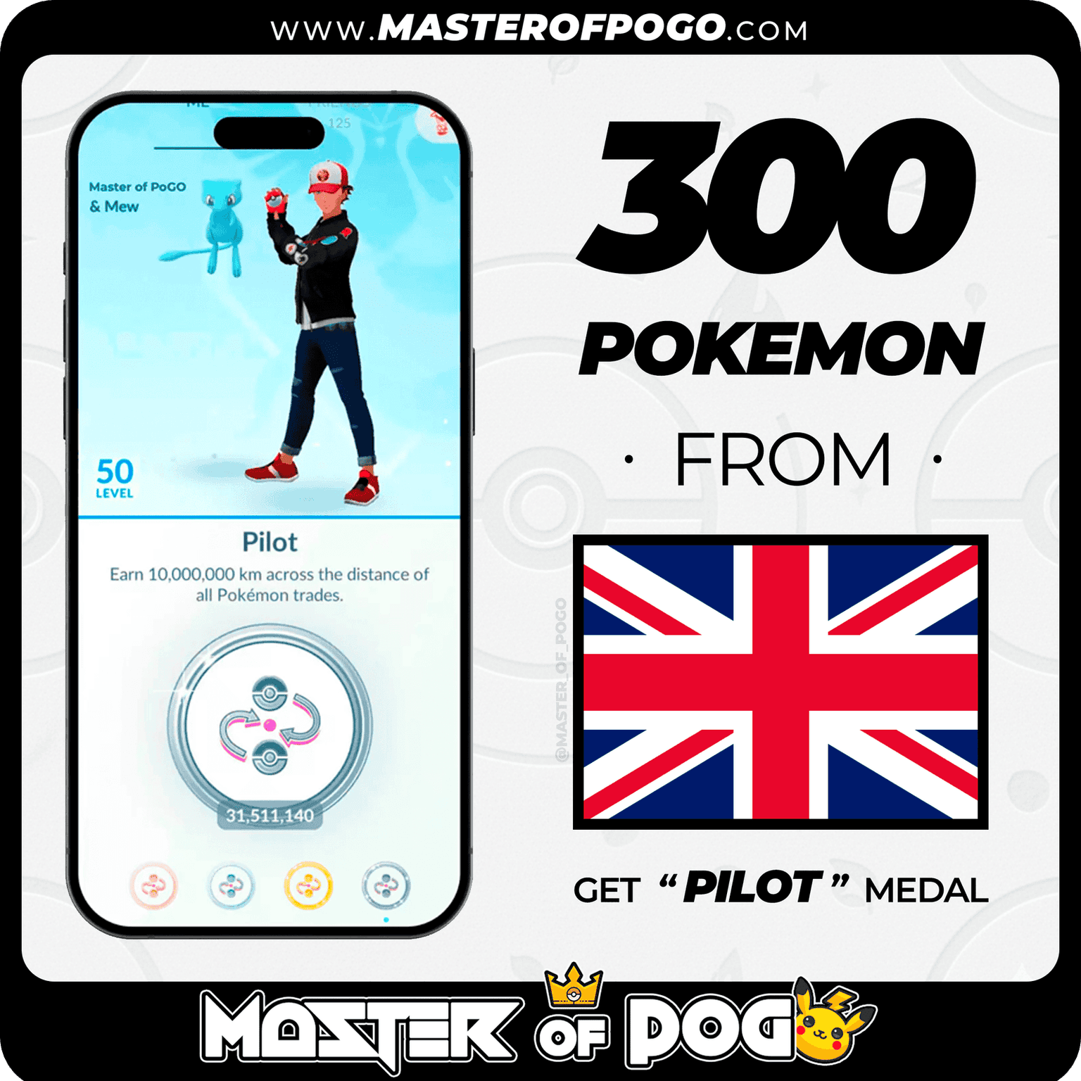 United Kingdom - 300 PKM