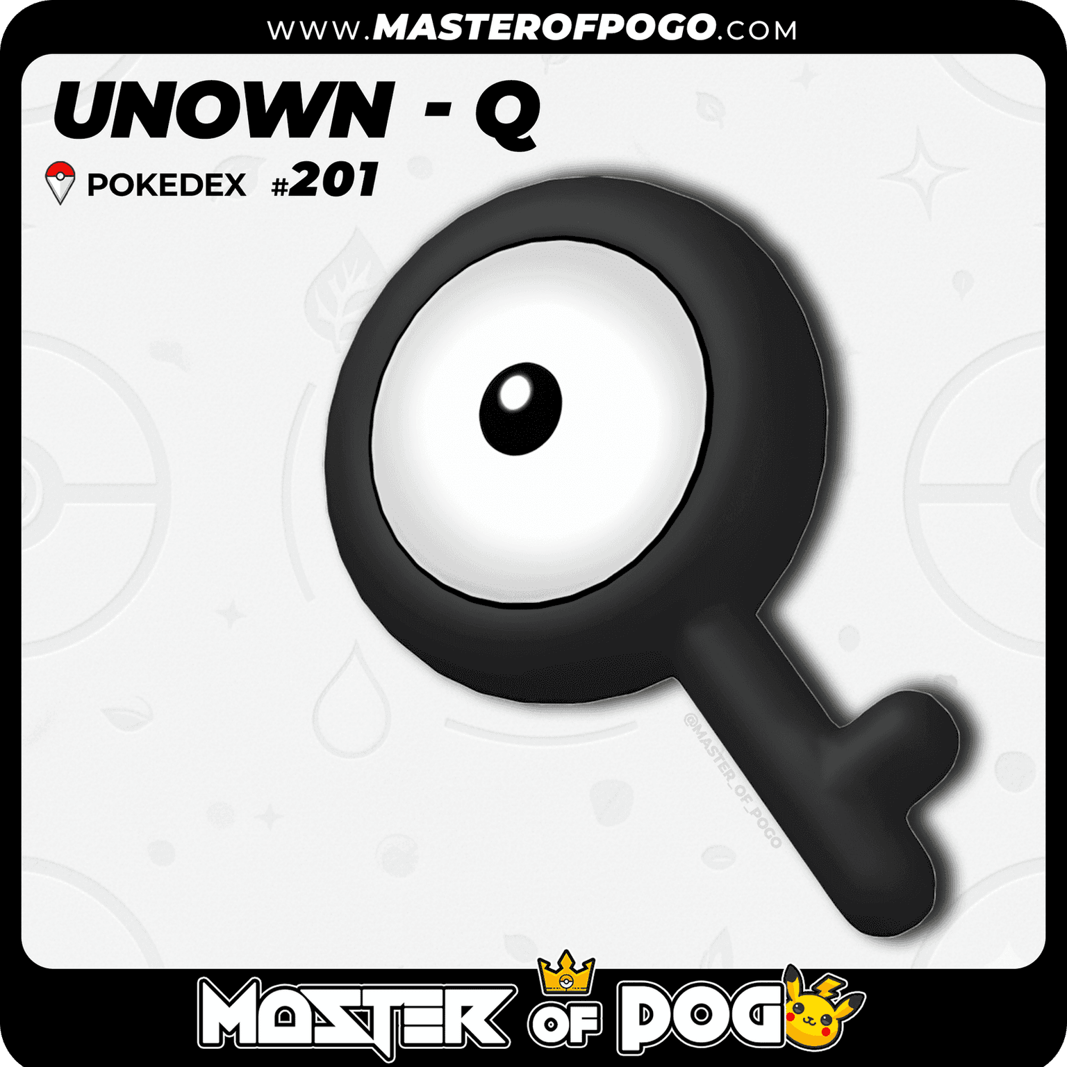 #201 - UNOWN · Q