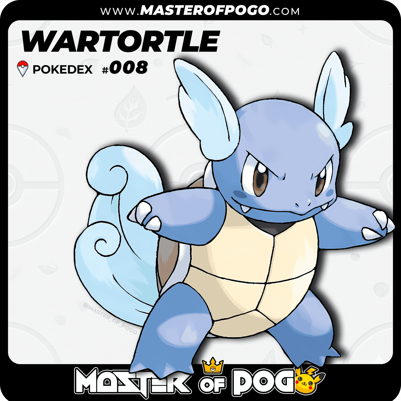 #008 - WARTORTLE