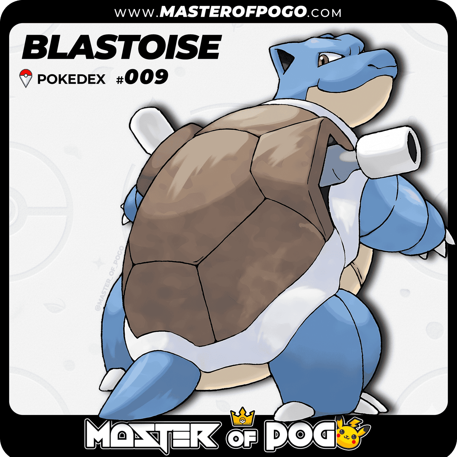 #009 - BLASTOISE