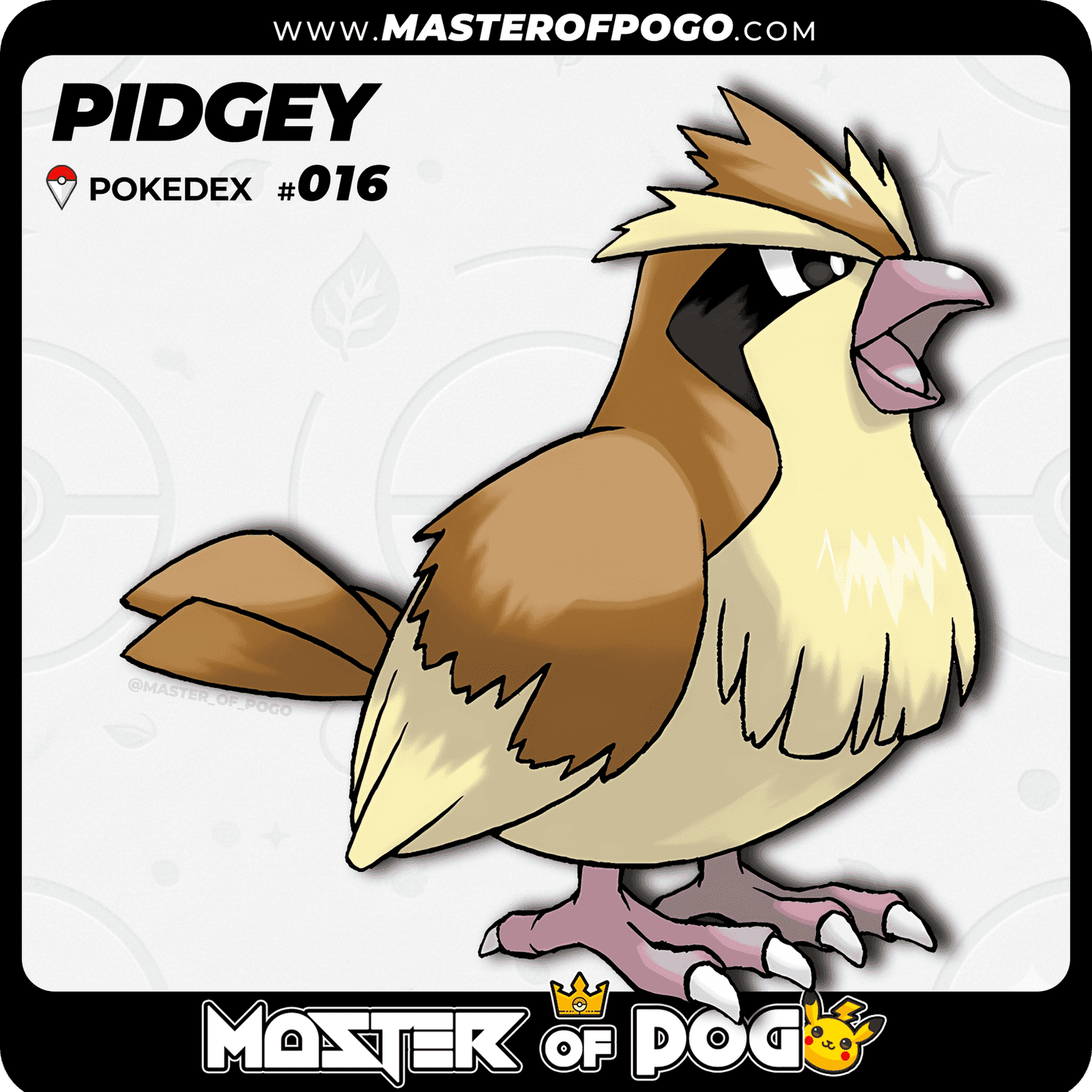 #016 - PIDGEY