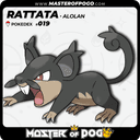 #019 - Alolan RATTATA