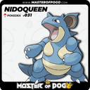 #031 - NIDOQUEEN