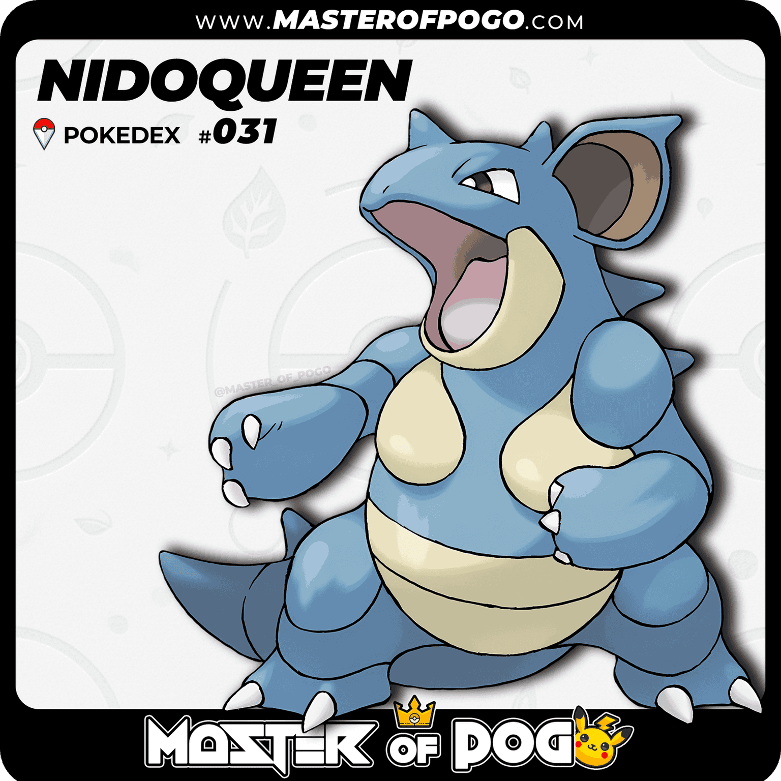#031 - NIDOQUEEN