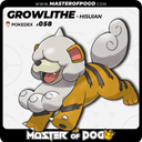 #058 - Hisuian GROWLITHE