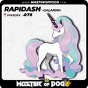#078 - Galarian RAPIDASH