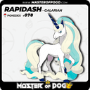 #078 - Galarian RAPIDASH