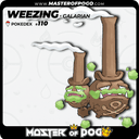 #110 - Galarian WEEZING