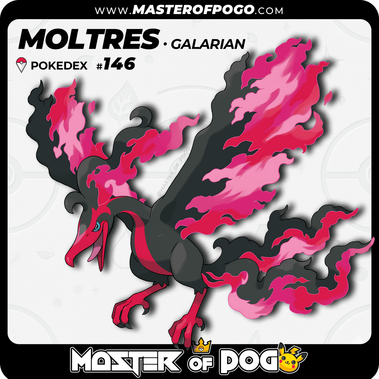 #146 - Galarian MOLTRES