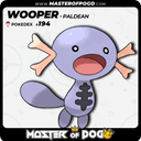 #194 - Paldean WOOPER