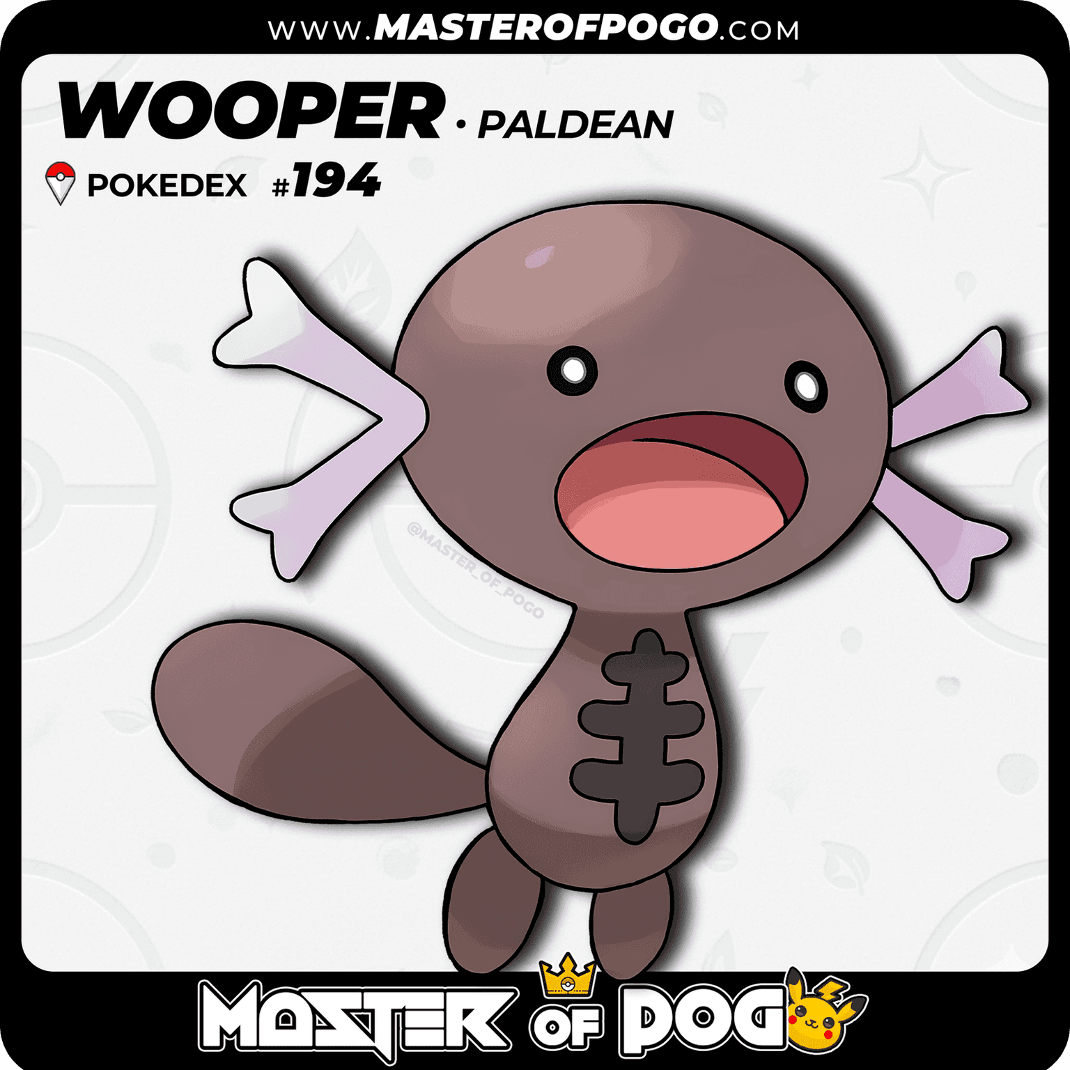 #194 - Paldean WOOPER