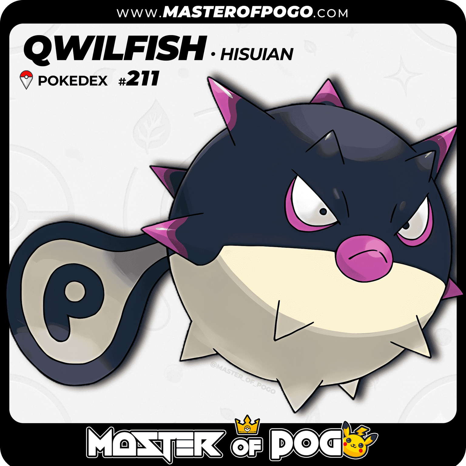 #211 - Hisuian QWILFISH
