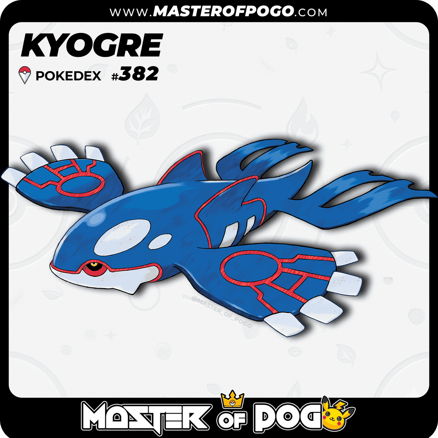 #382 - KYOGRE