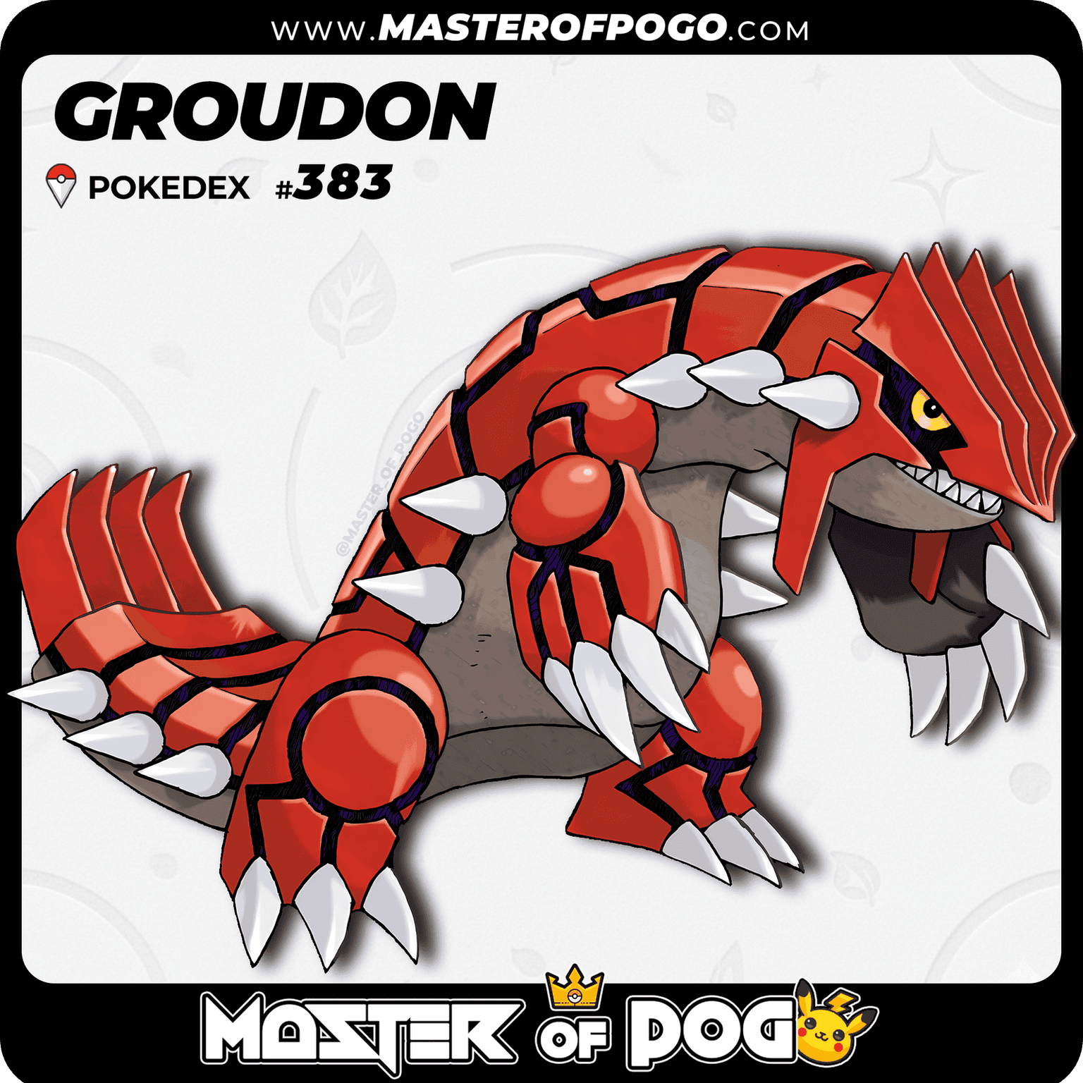 #383 - GROUDON