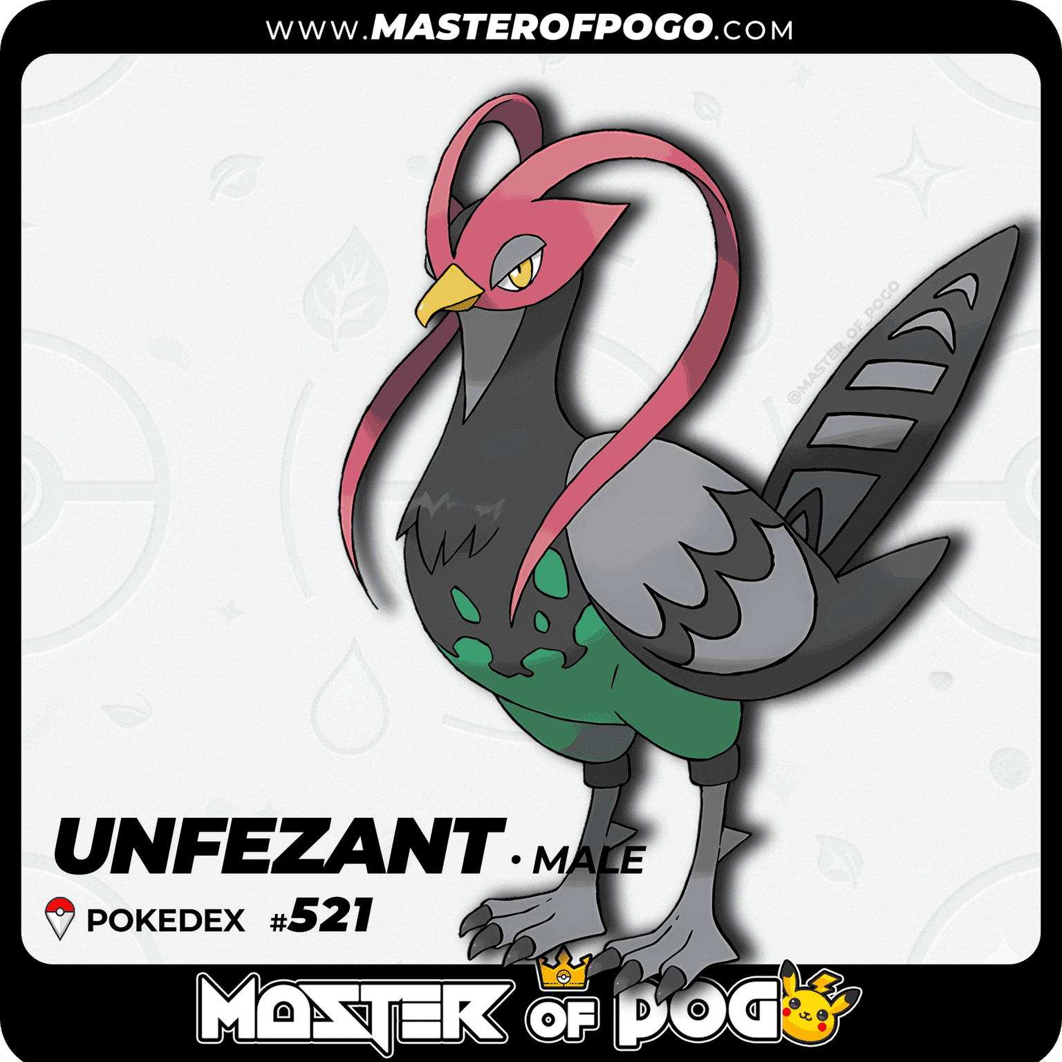 #521 - Male UNFEZANT