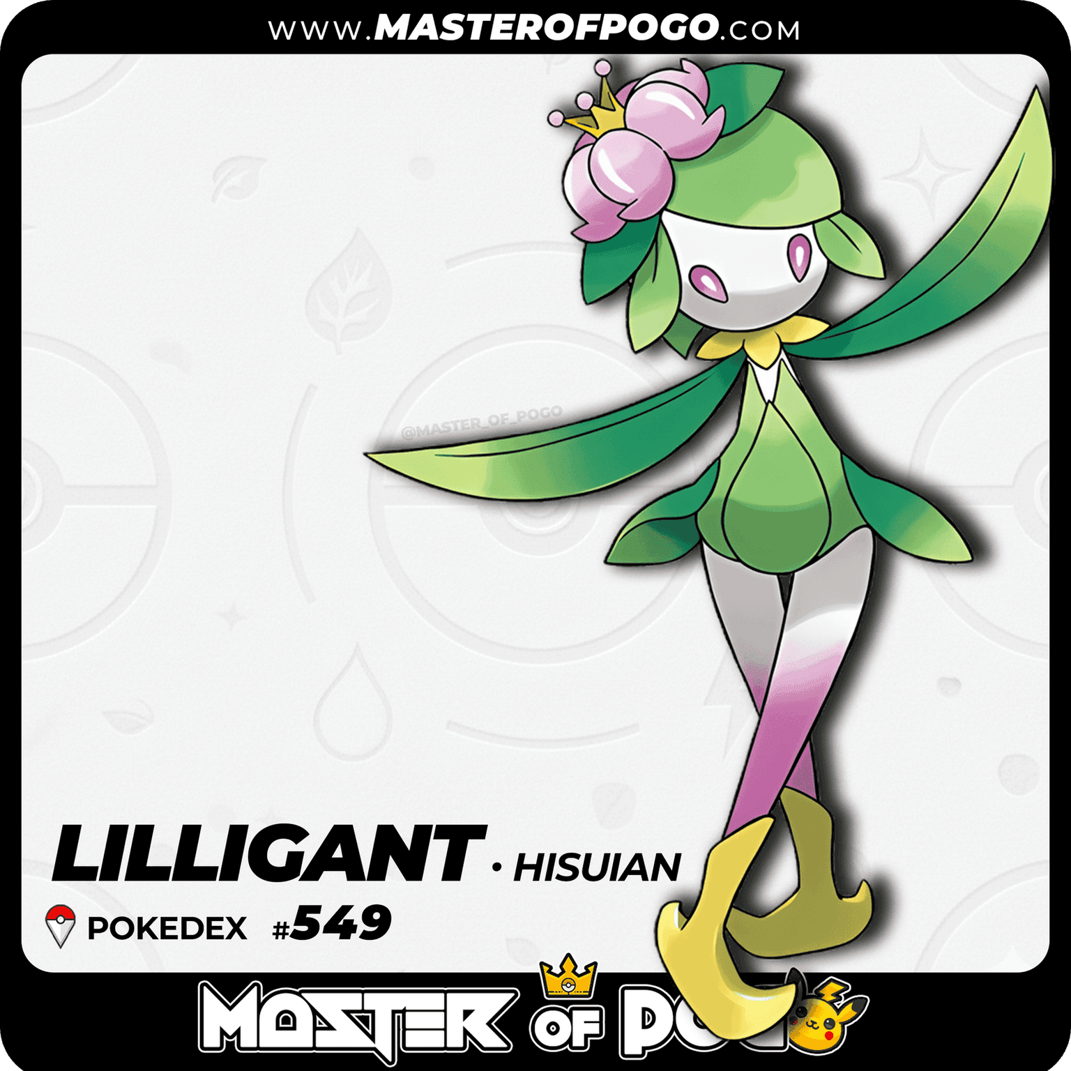 #549 - Hisuian LILLIGANT