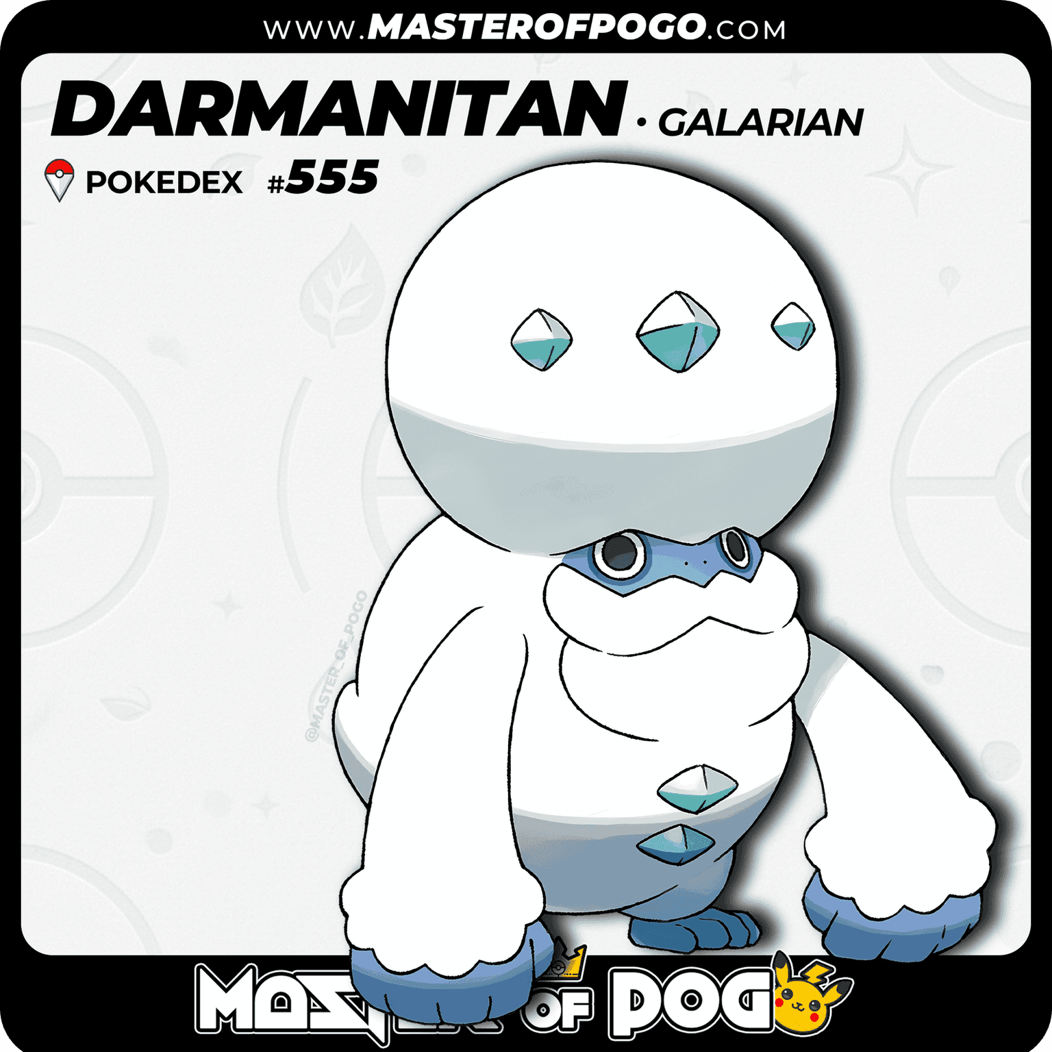 #555 - Galarian DARMANITAN