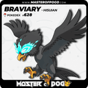 #628 - Hisuian BRAVIARY