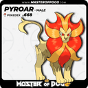 #668 - Male PYROAR