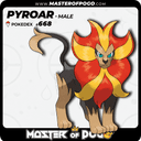 #668 - Male PYROAR