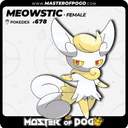 #678 - Female MEOWSTIC