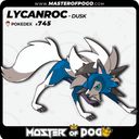 #745 - Dusk LYCANROC
