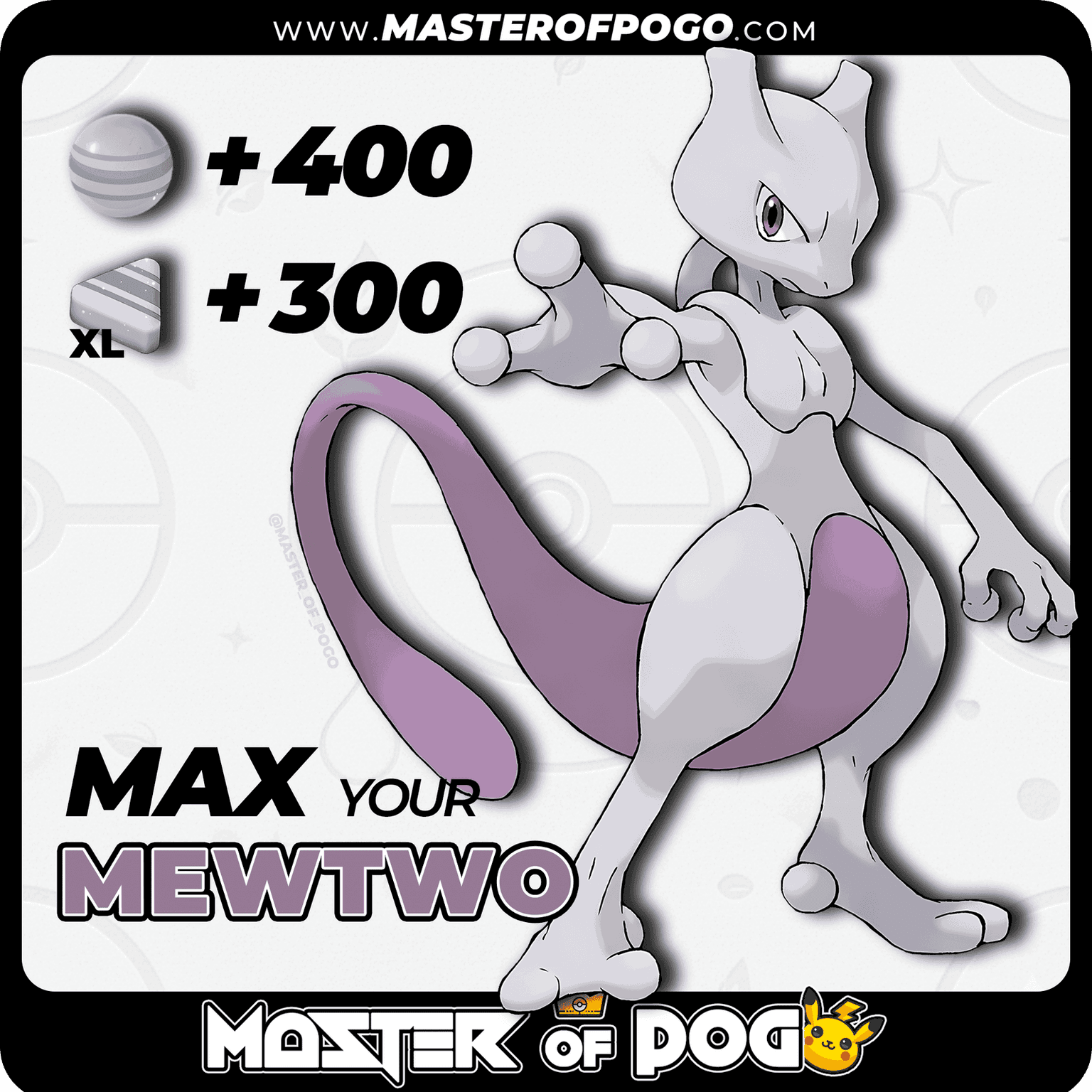 #150 - MEWTWO · 🍬