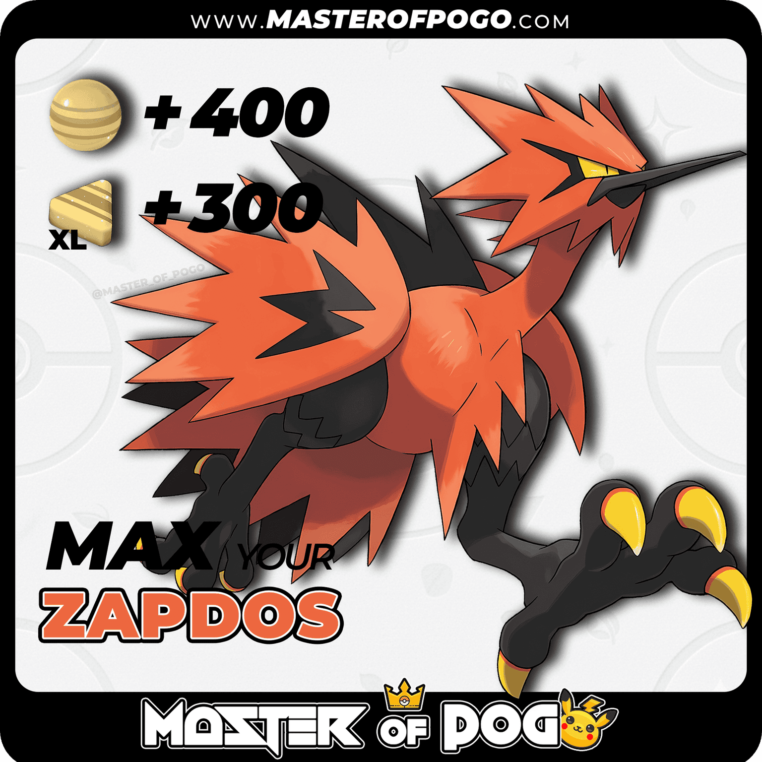 #145 - Galarian ZAPDOS · 🍬