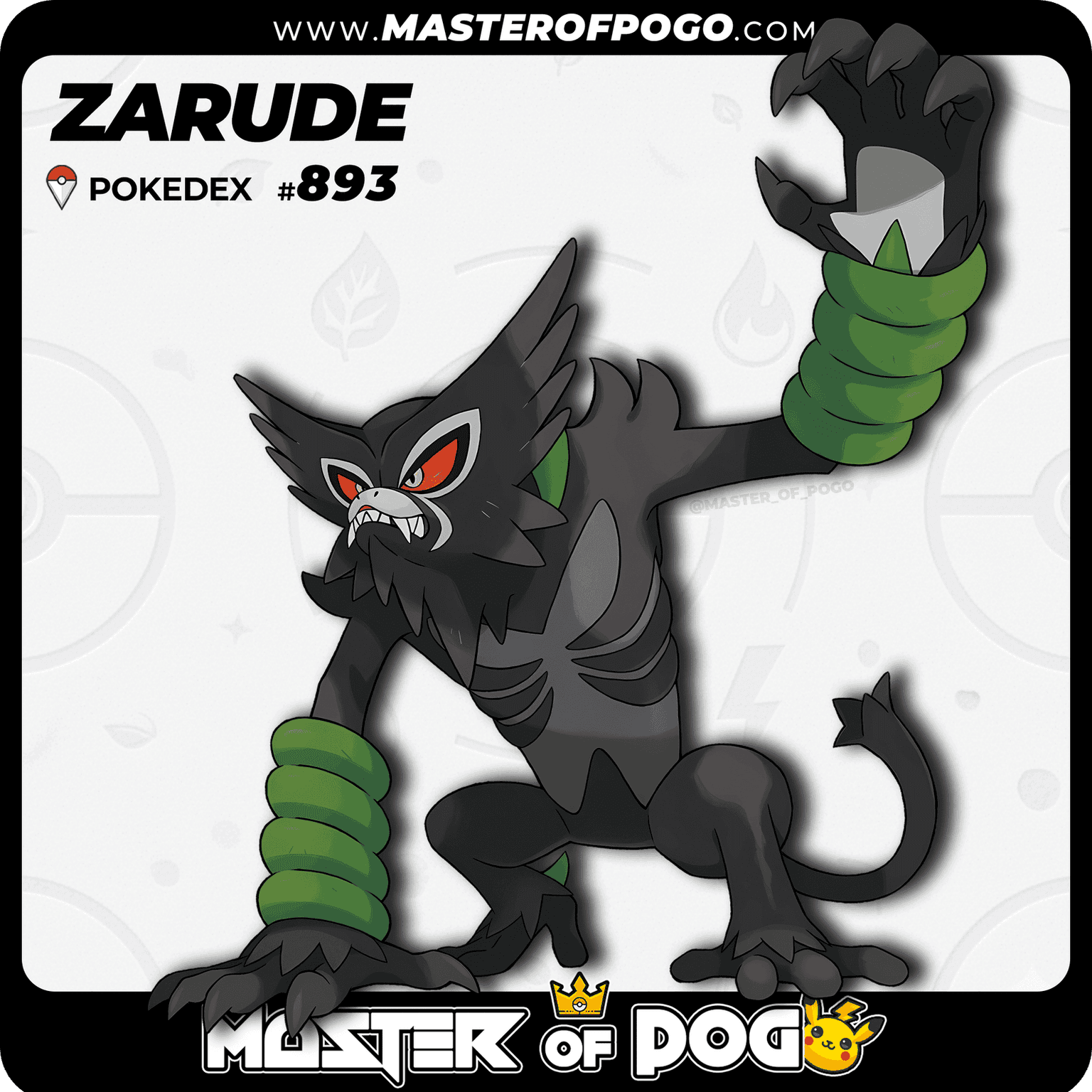 #893 - ZARUDE