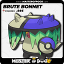 #986 - BRUTE BONNET