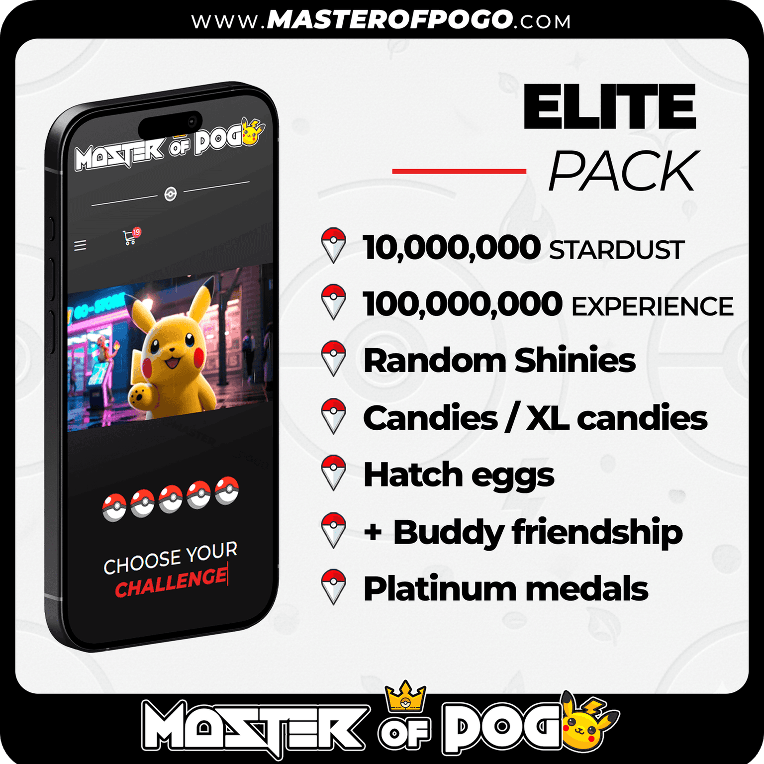 ELITE ➡️ 10M + 100M