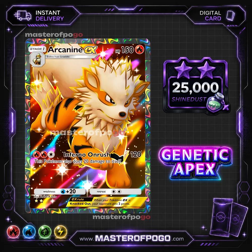 A1-254 — Arcanine ex