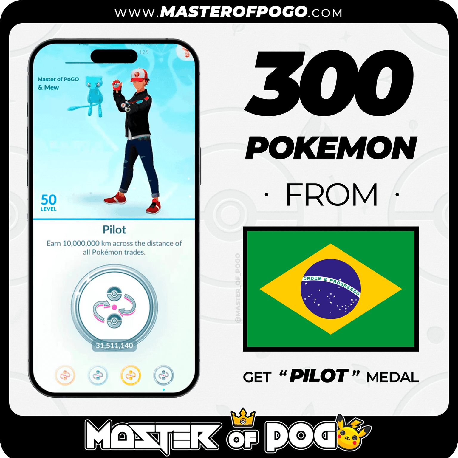 Brazil - 300 PKM