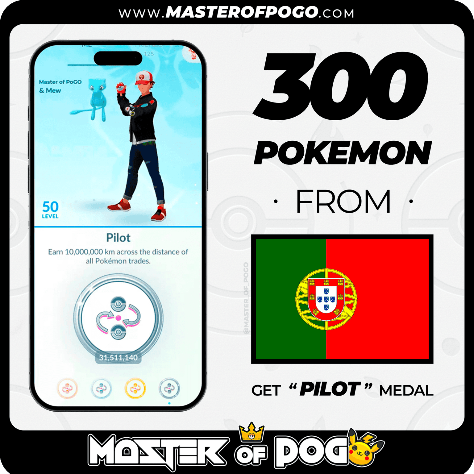 Portugal - 300 PKM