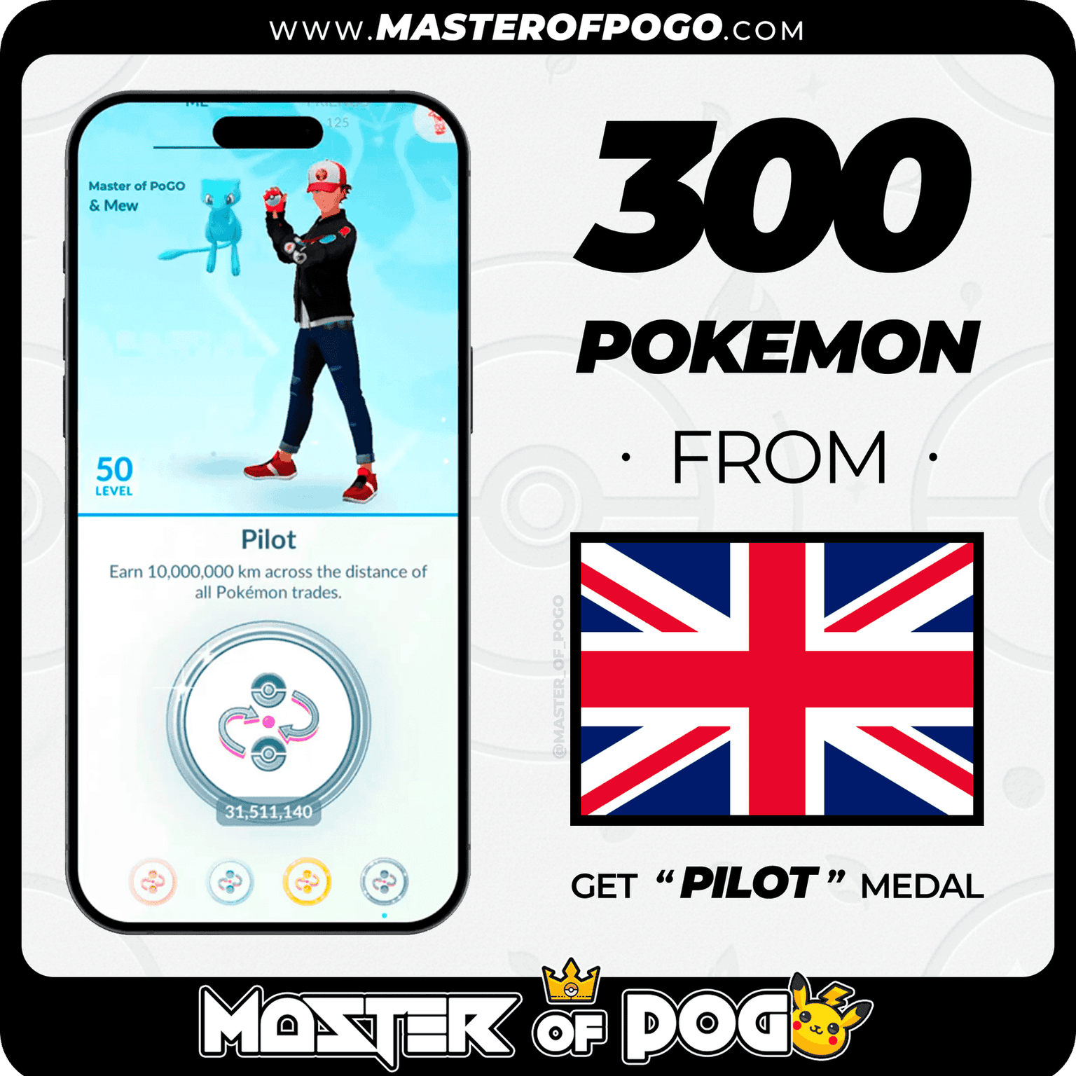 United Kingdom - 300 PKM