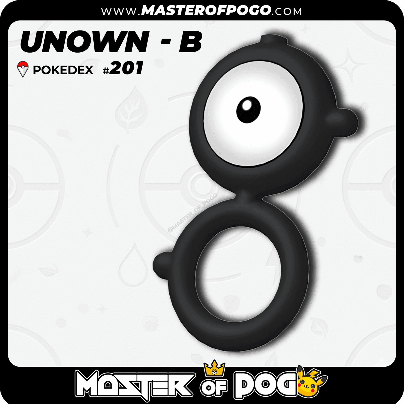 #201 - UNOWN · B