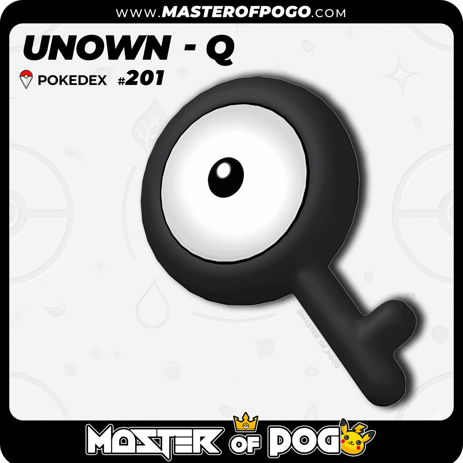 #201 - UNOWN · Q