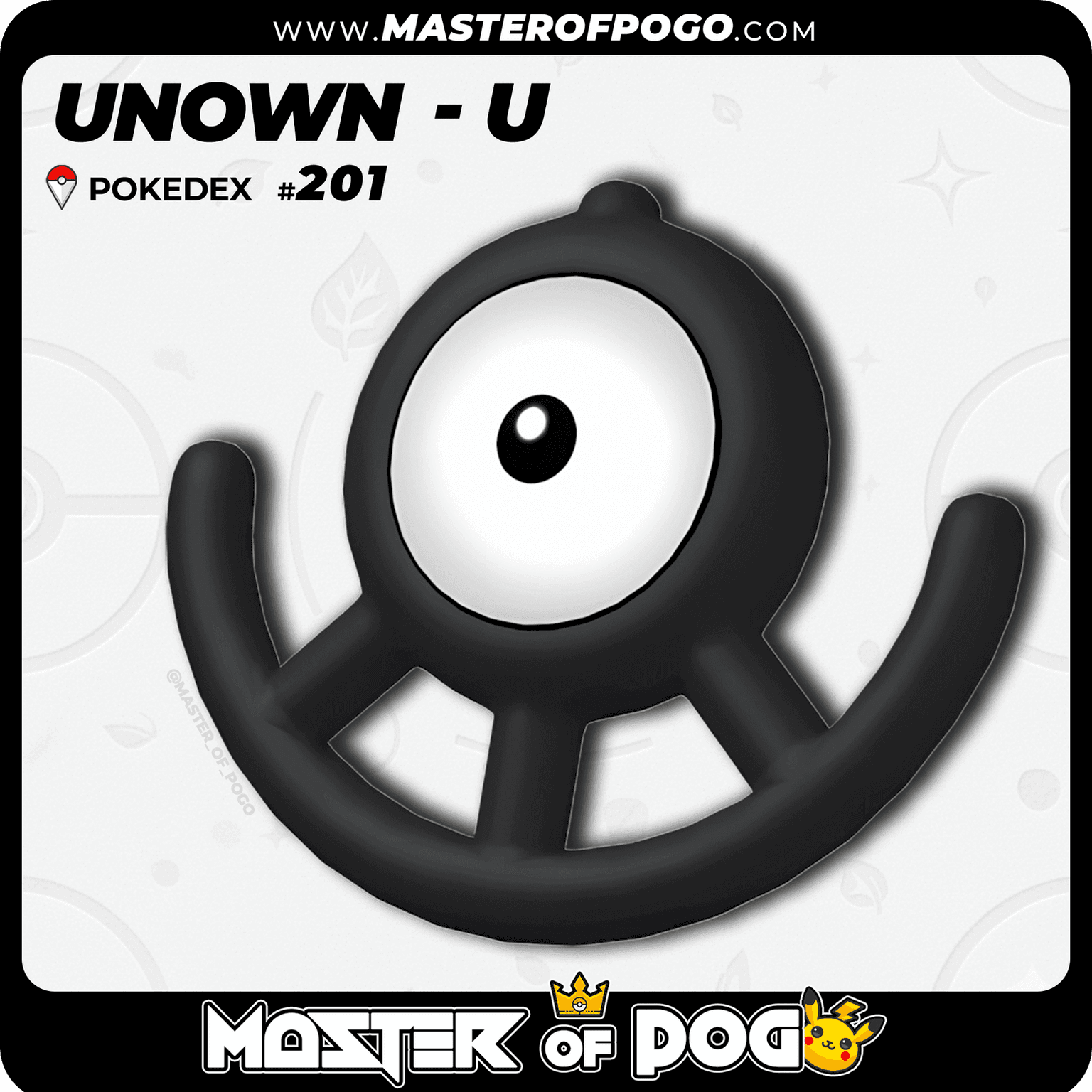 #201 - UNOWN · U