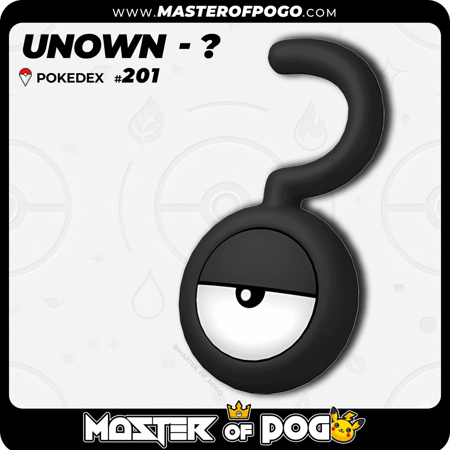 #201 - UNOWN · ?