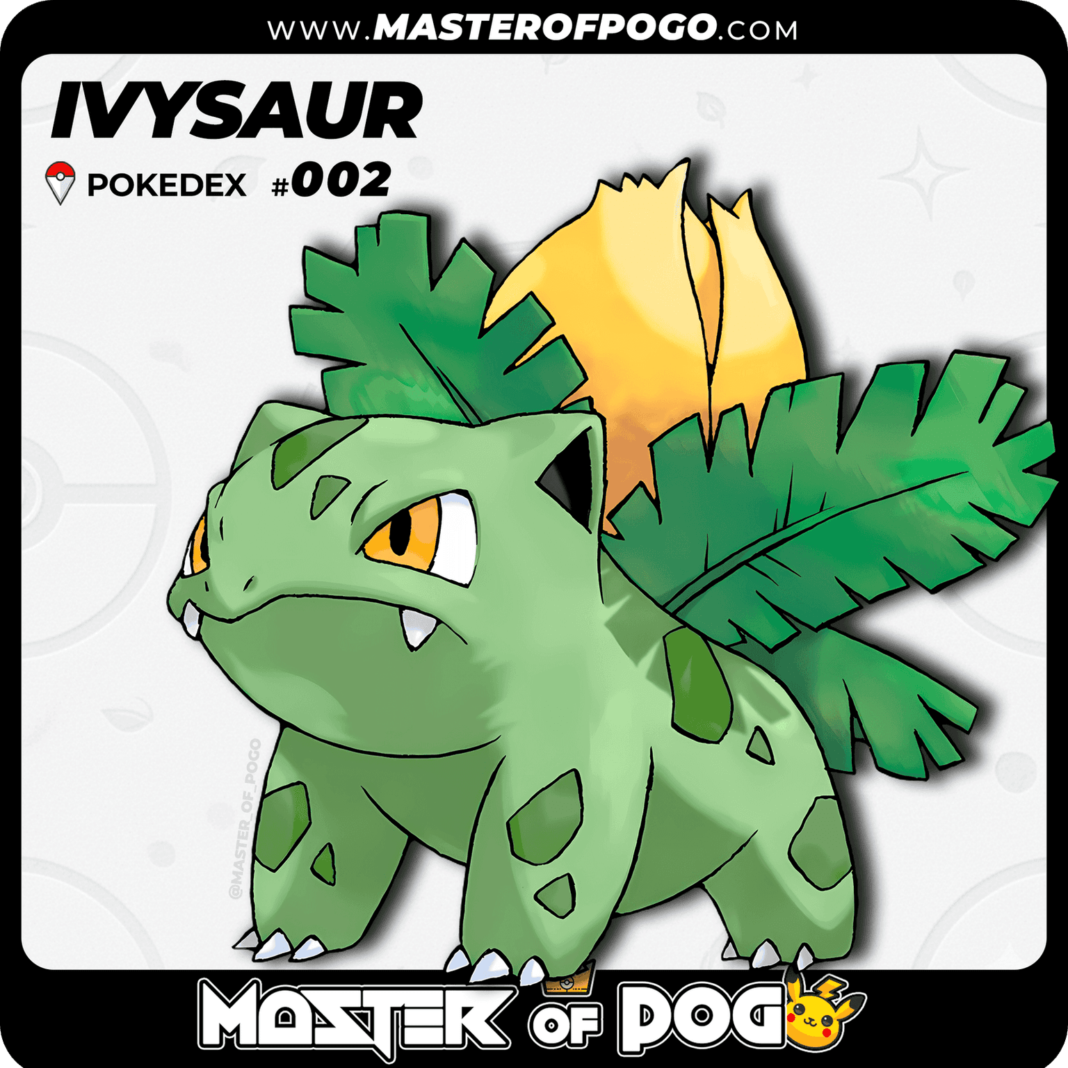 #002 - IVYSAUR — alternate view