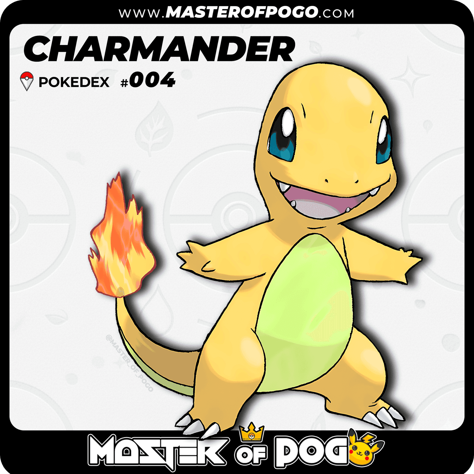 #004 - CHARMANDER — alternate view