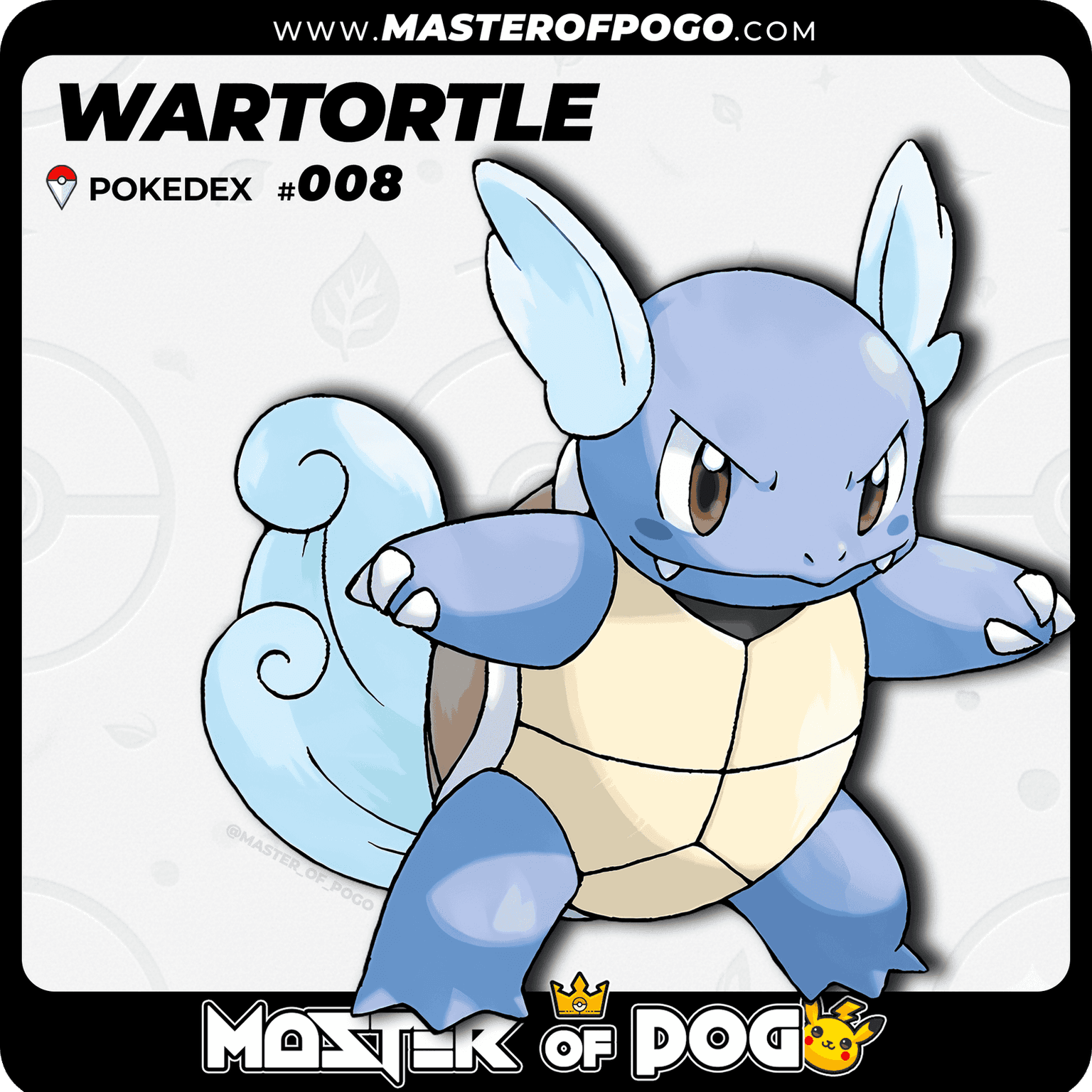 #008 - WARTORTLE