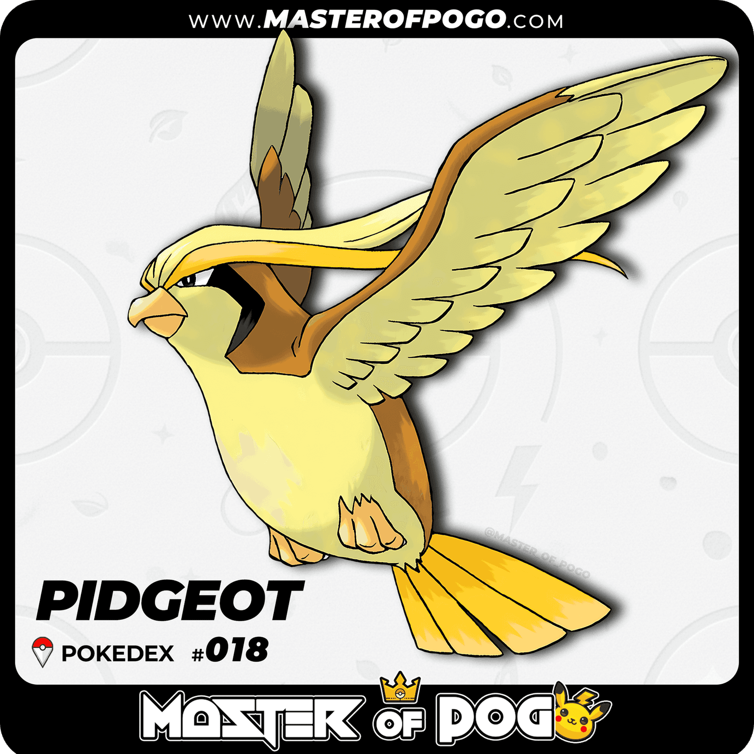 #018 - PIDGEOT — alternate view