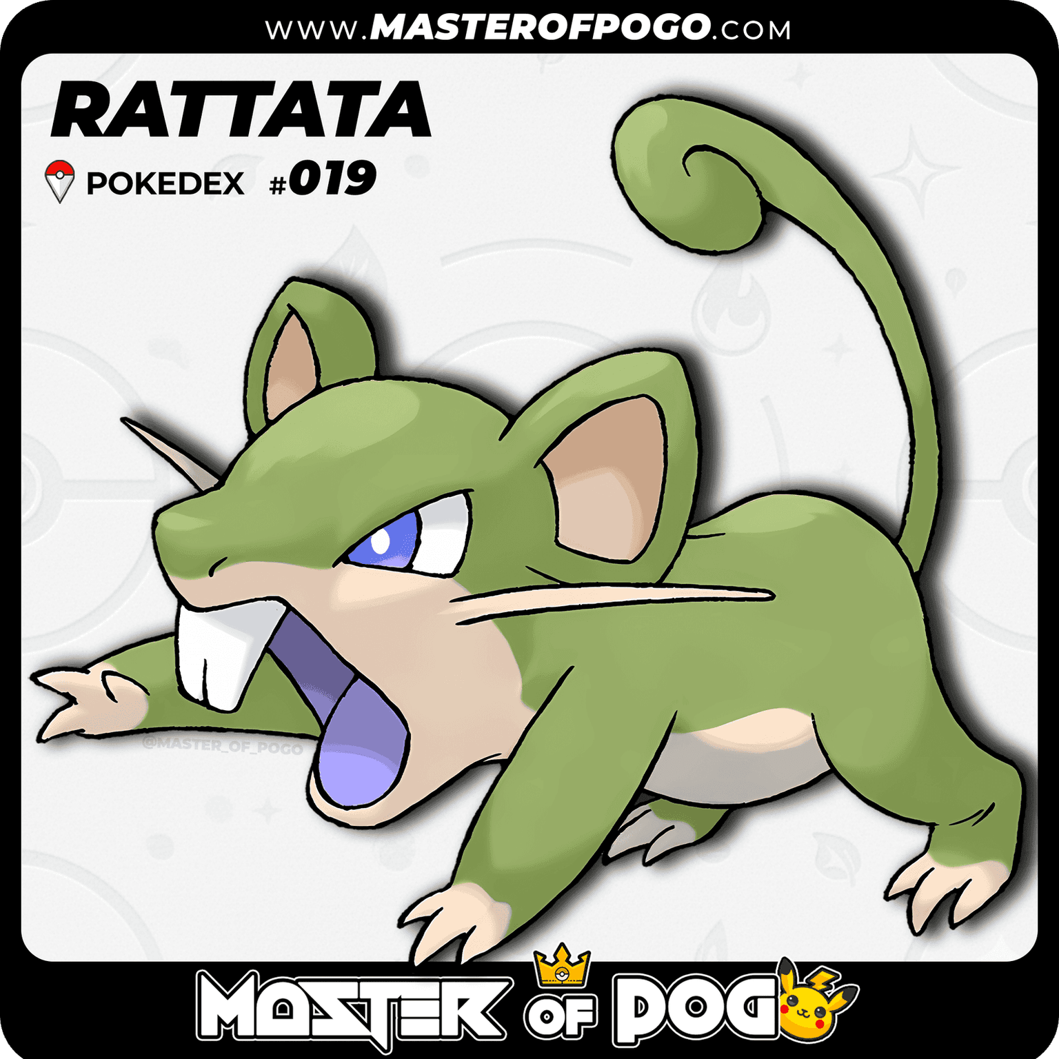 #019 - RATTATA — alternate view
