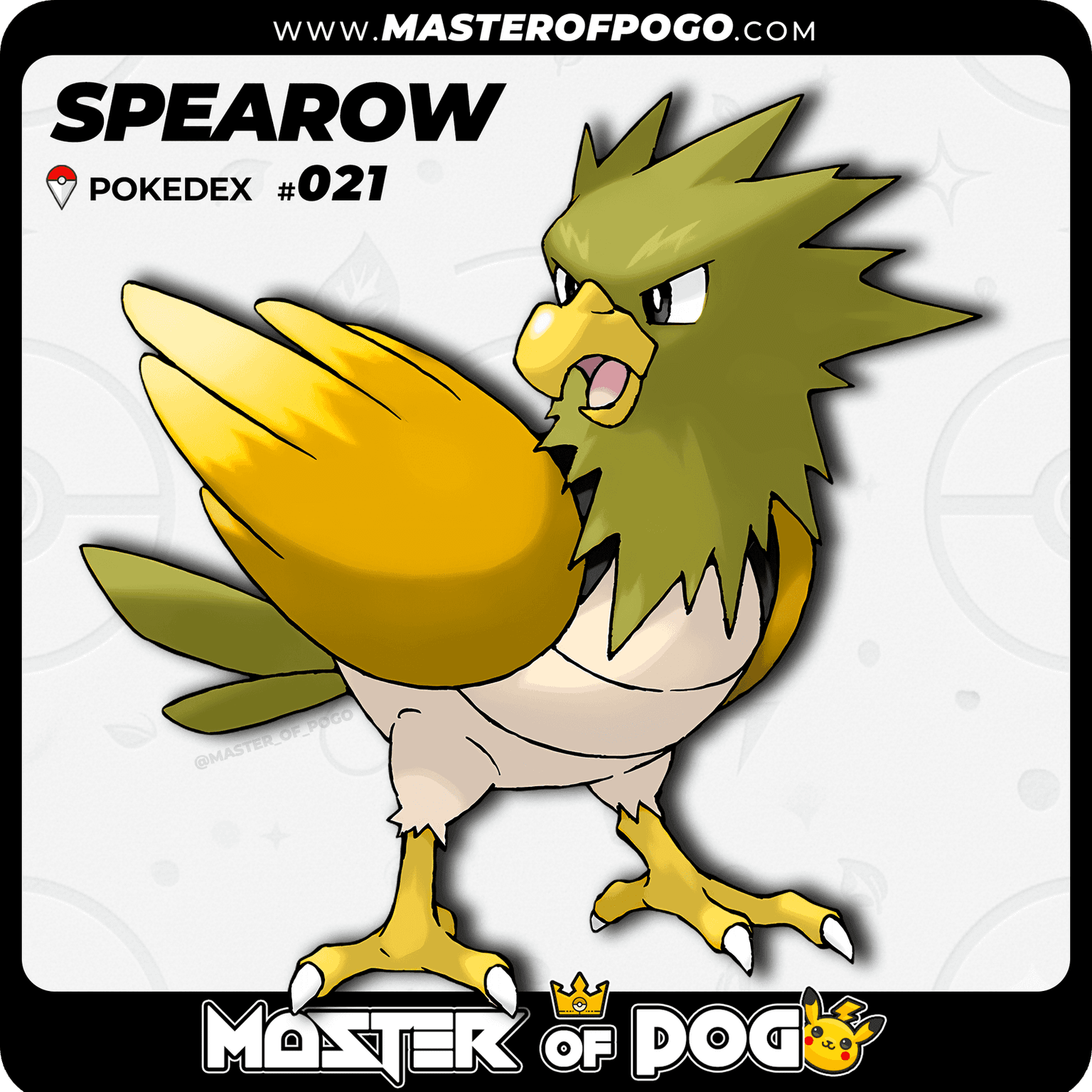 #021 - SPEAROW — alternate view