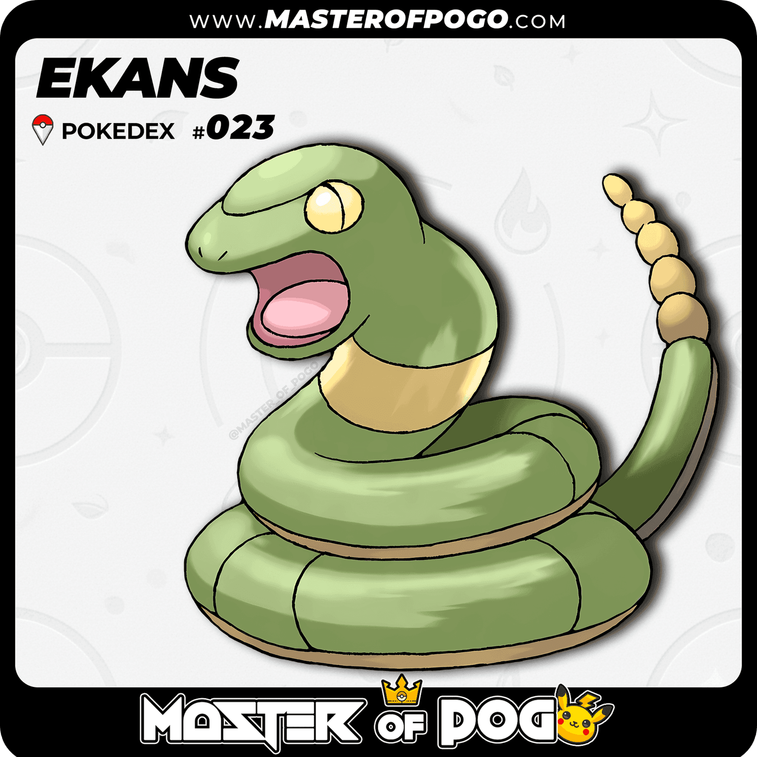 #023 - EKANS — alternate view
