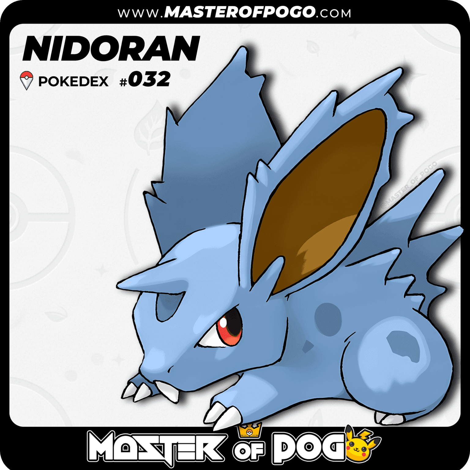 #032 - NIDORAN — alternate view
