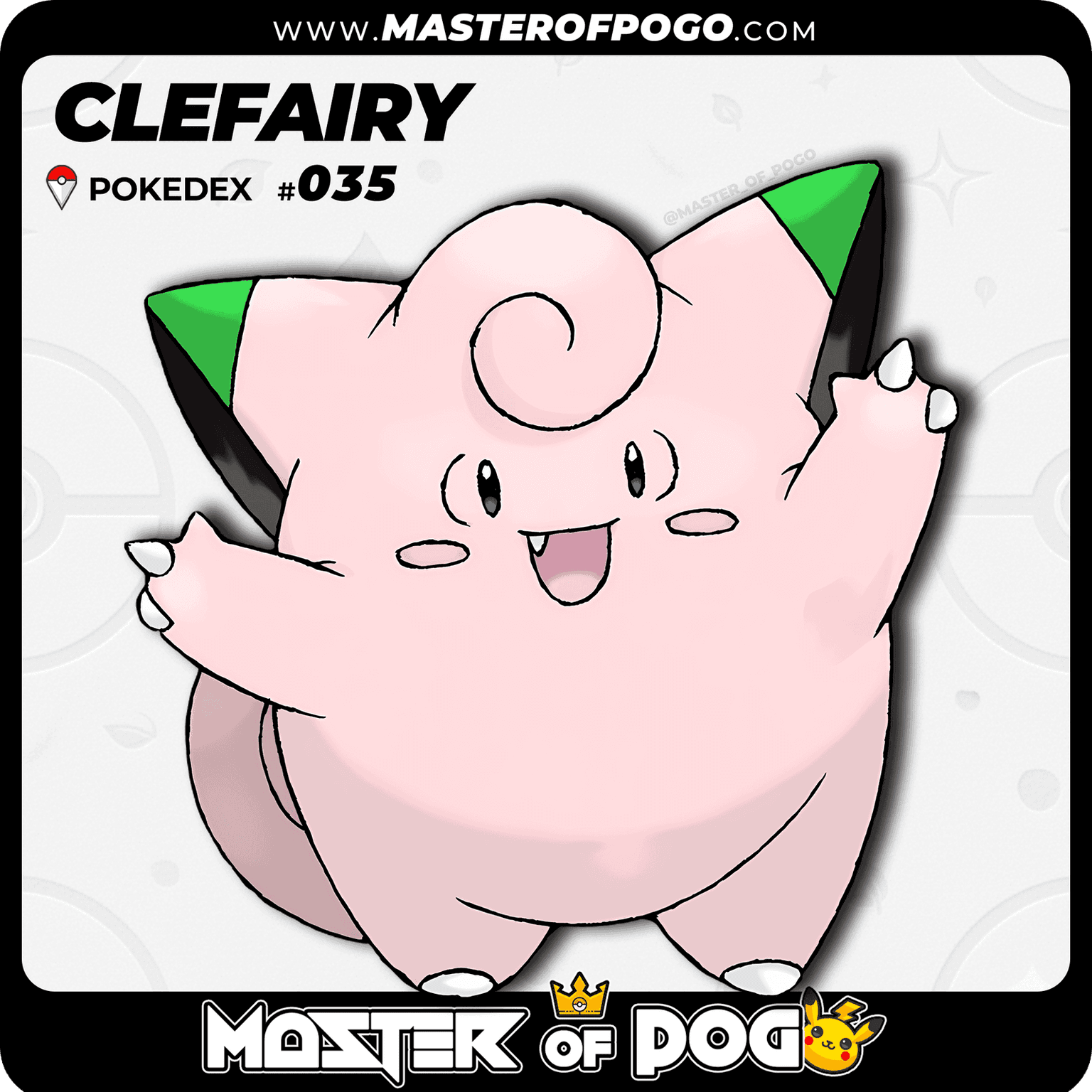 #035 - CLEFAIRY — alternate view
